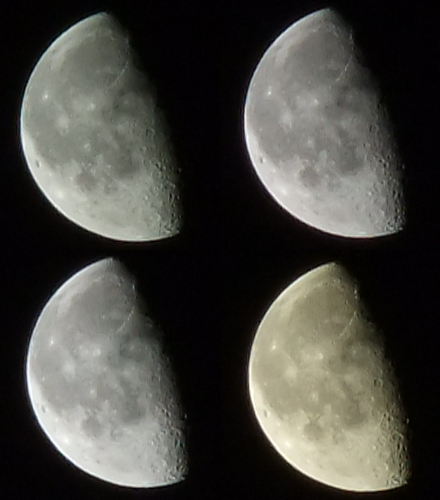 Luna en cuarto menguante