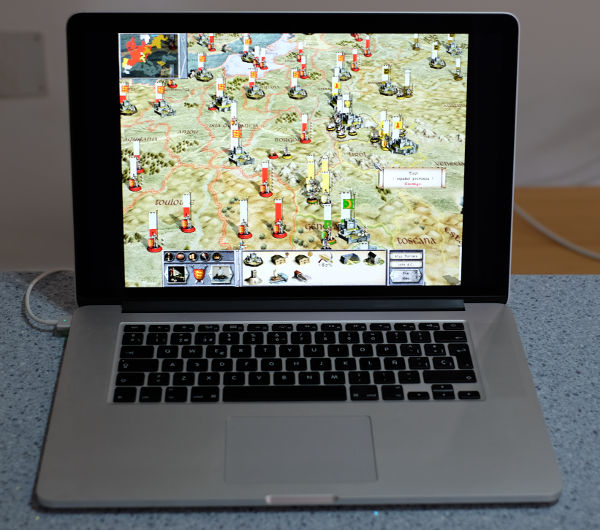 Medieval Total War corriendo en un Mac