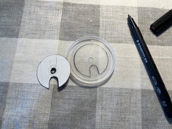 Disco de control de flujo de la Niche Zero