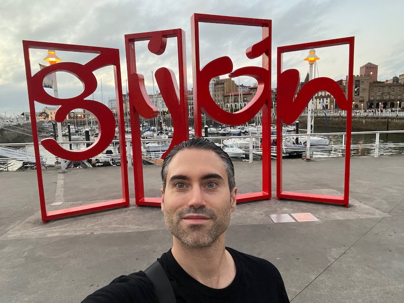 Carlos Llongo en Gijón