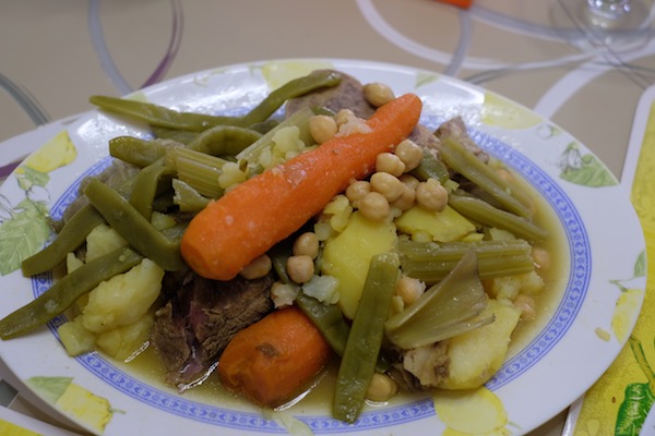 El cocido está listo para comer
