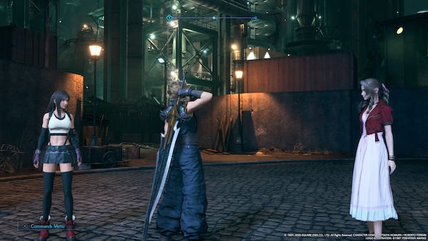 Los diseños de personaje de Tifa y Aerith